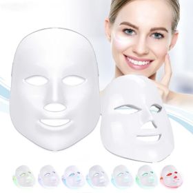 7 Colors LED Facial Mask Red Light Therapy Masks EMS Photon Therapy Face Neck Lifting Beauty Device Professional Facial Products Home Use Beauty Devic