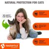 Natural Flea Tick Collar for Cats 6 Months Control of Best Prevention Safe Treatment Anti Fleas and Ticks Essential Oil Repellent 1 Pack