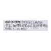 Earth's Best Organic Banana Blueberry Baby Food Puree - Stage 2 - Case Of 12 - 4 Oz.