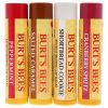 Burts Bees Lip Balm Festive Fix 4-Pack - 2022 by Burts Bees for Unisex - 1 Pack Lip Balm