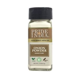 Pride of India ‚Äì Onion Fine Ground ‚Äì Gourmet Spice for Cooking ‚Äì Pantry Essential ‚Äì Adds Flavor to Sauces/Dips/Rubs/Marinades ‚Äì Easy to Use (size: 3.1 oz)